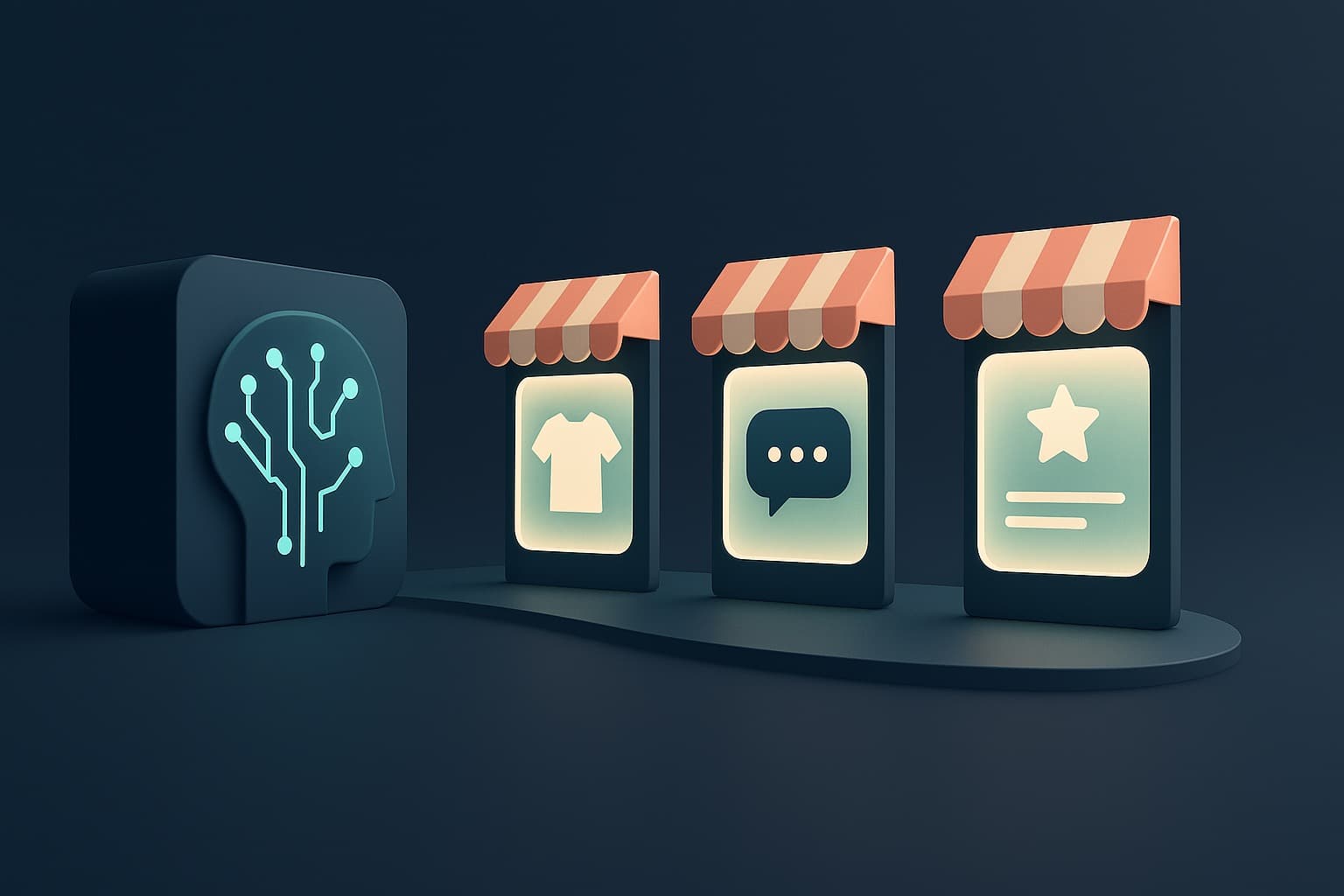 A bright Charleston market scene, suggesting smarter e-commerce support and search